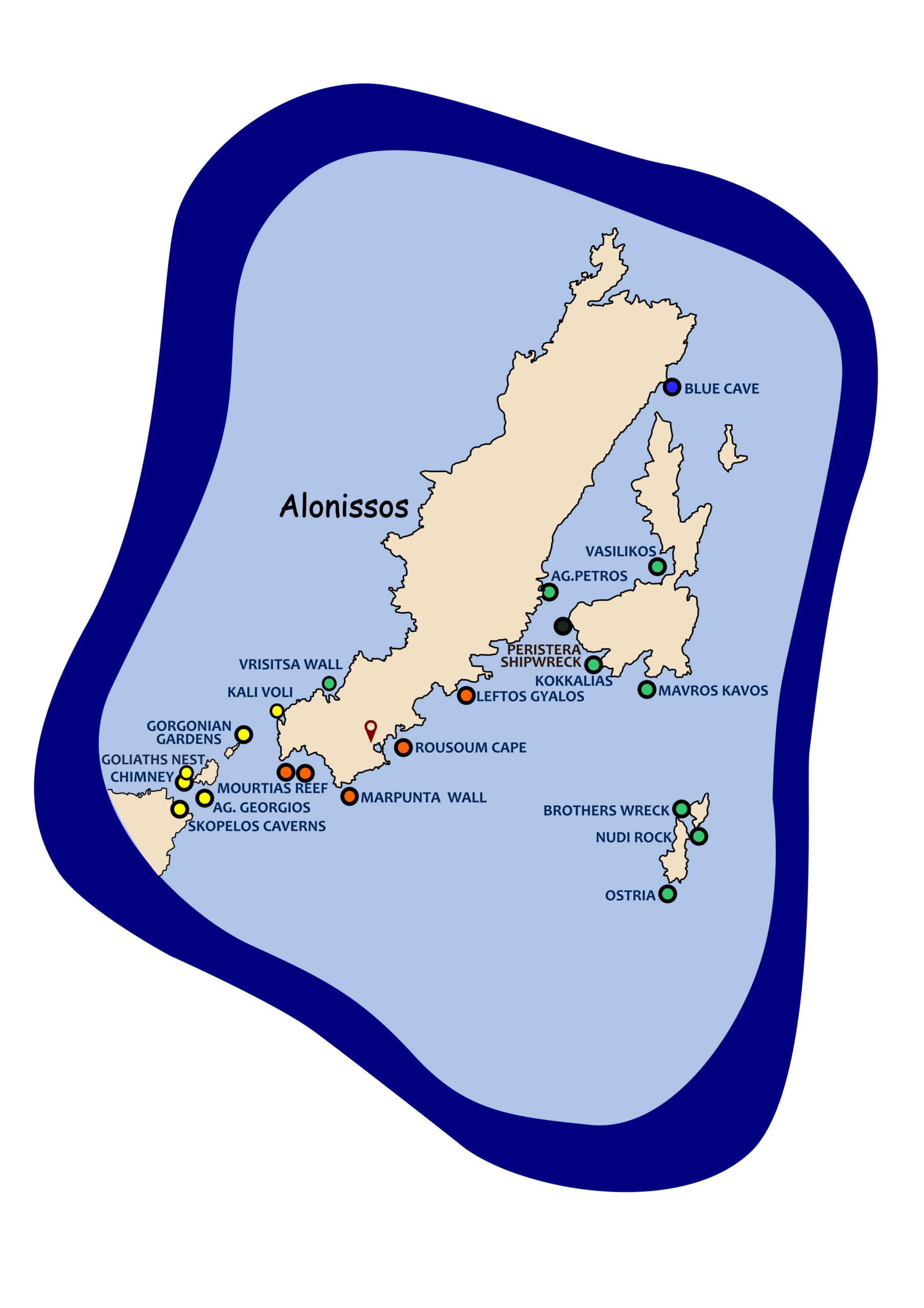 dive sites